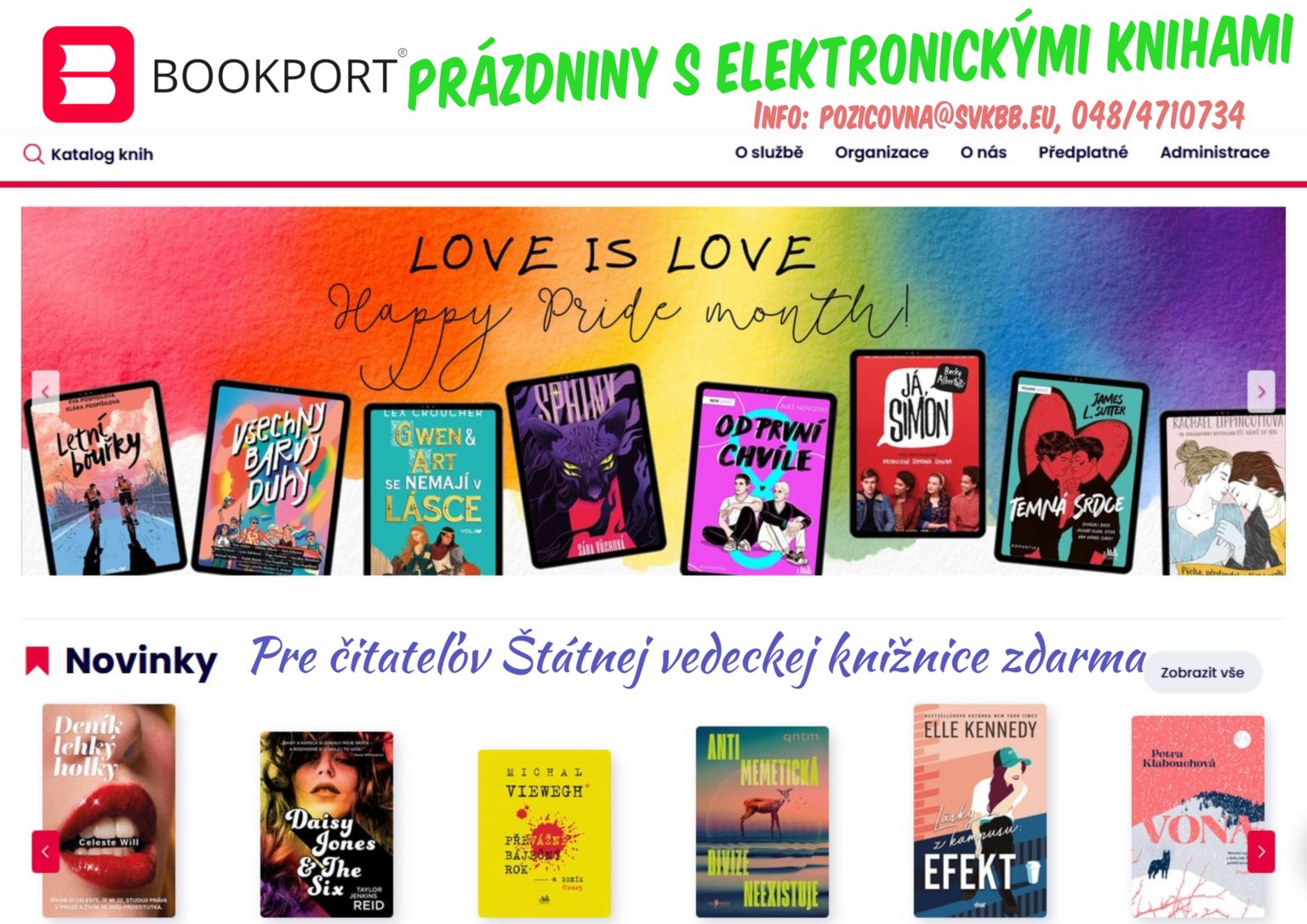 prázdniny s knihami 
